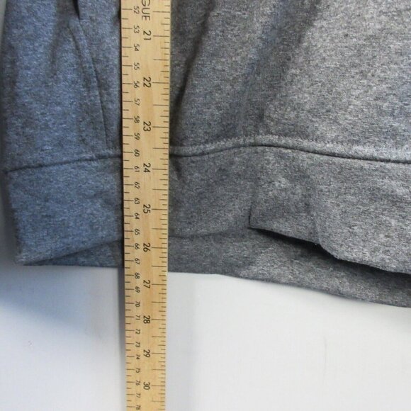 Lululemon Men's City Sweat Pullover Hoodie M Grey Heathered Coal Thermo 532 - Picture 12 of 13